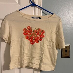 Girl Dangerous Tomato Heart Tee